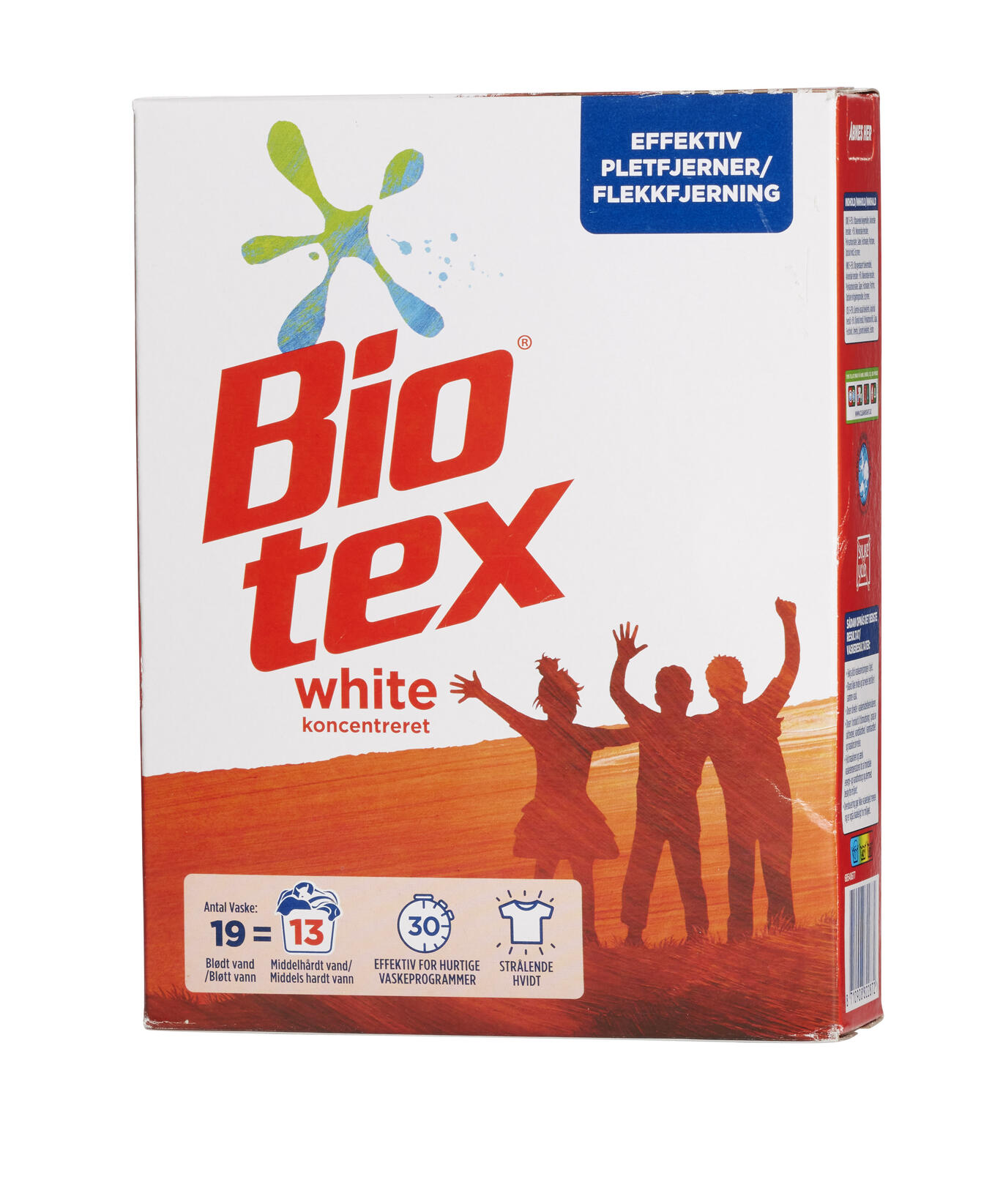 White vaskepulver Biotex