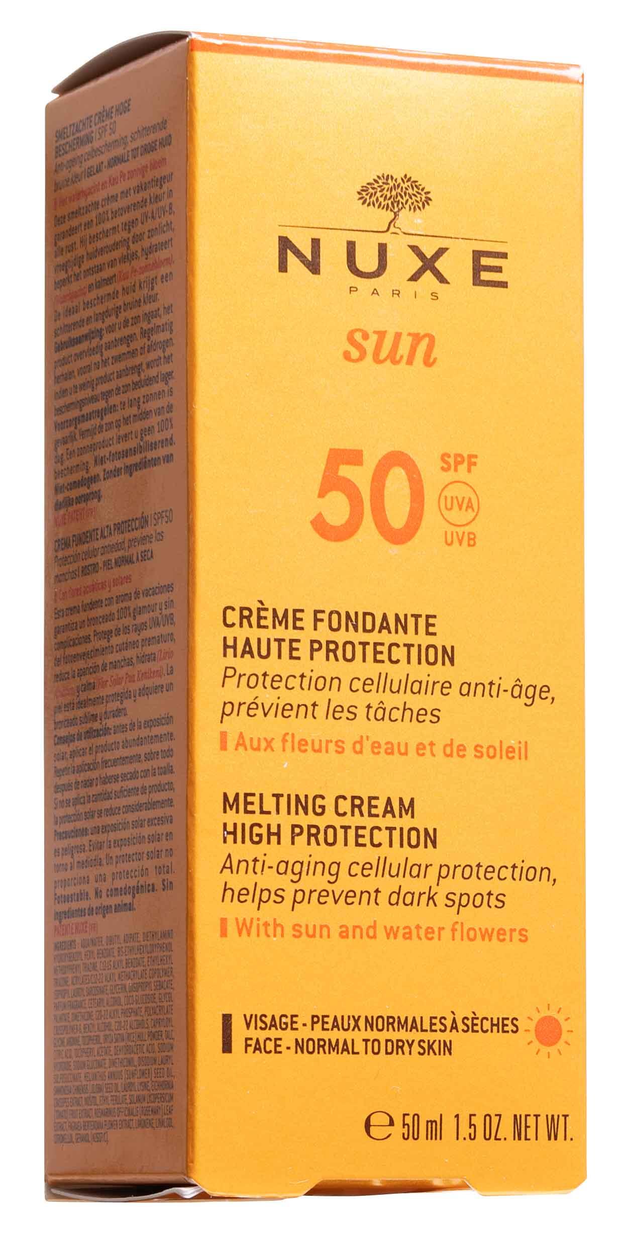 Melting cream SPF 50 Nuxe Sun