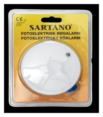 Fotoelektrisk røgalarm Sartano
