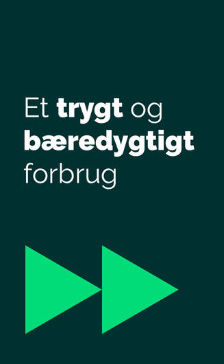 Tekst på grøn baggrund