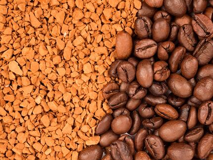 Instant kaffe of kaffebønner