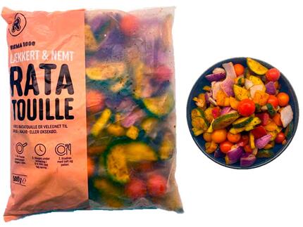 Rema 1000 Laekkert og Nemt Ratatouille