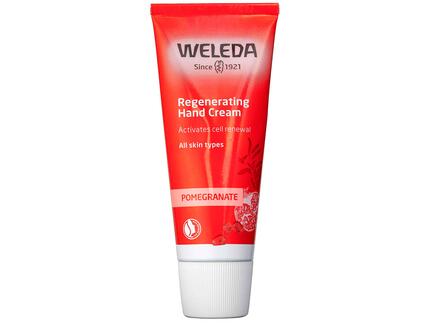 Weleda Pomegranate Regenerating Hand Cream dårlig fugtbeskyttelse