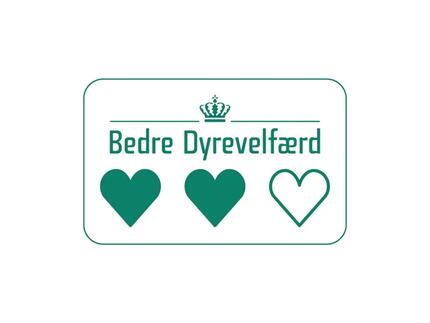 Dyrevelfærdsmærke 2 hjerter