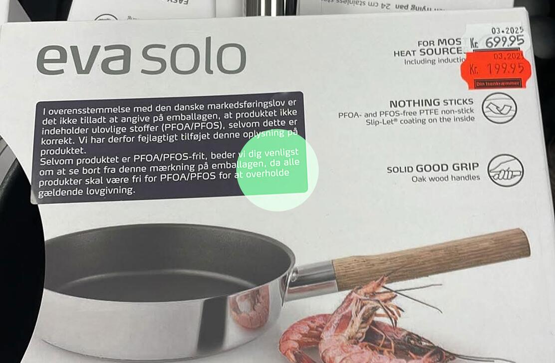 Billede af emballage på stegepande fra Eva Solo