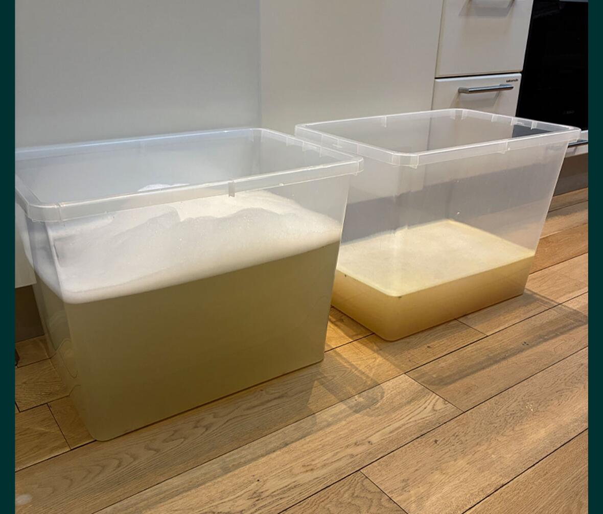 Der er stor forskel på brugen af vand, når du vasker op i hånden