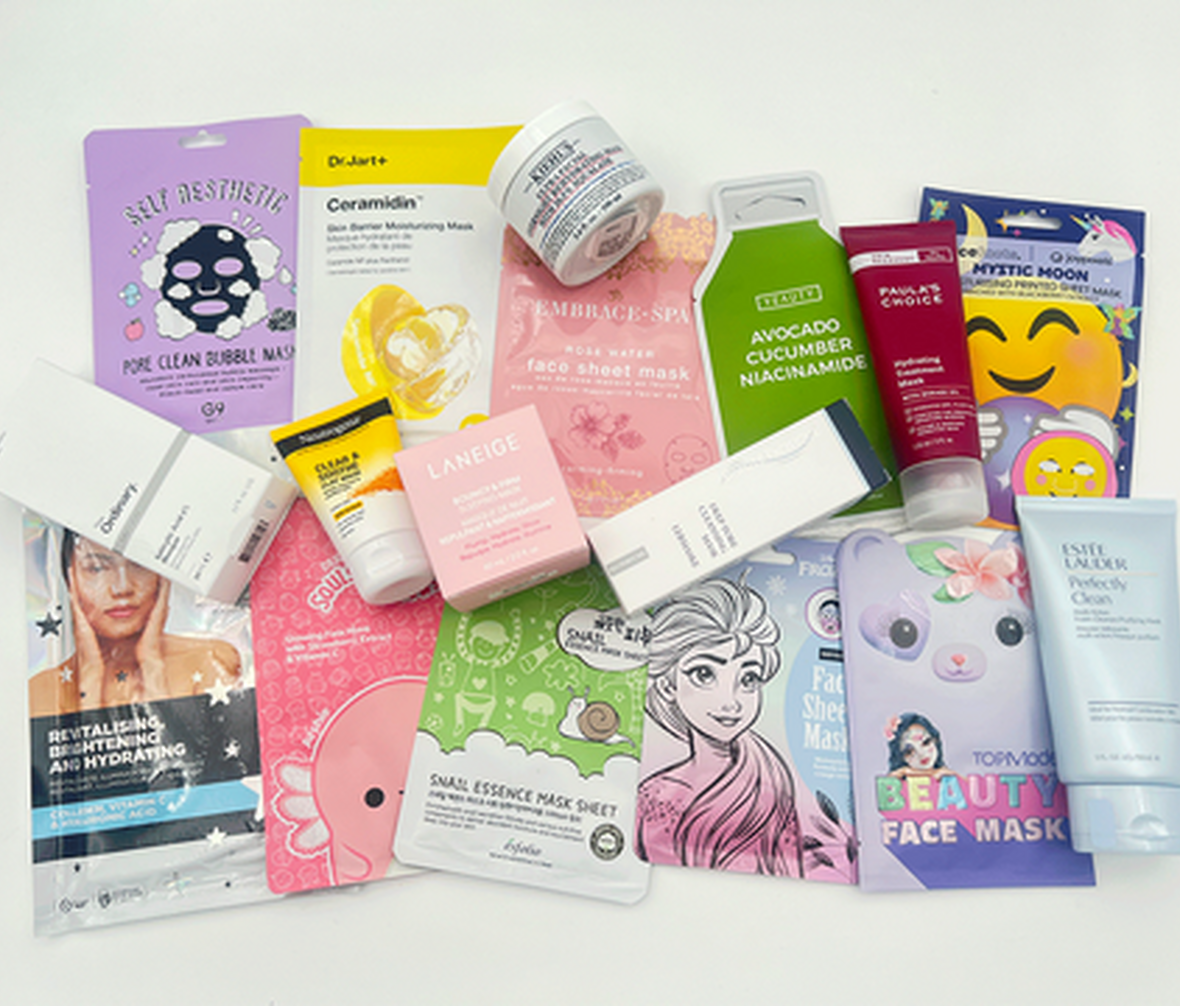 facial masks with unwanted chemicals