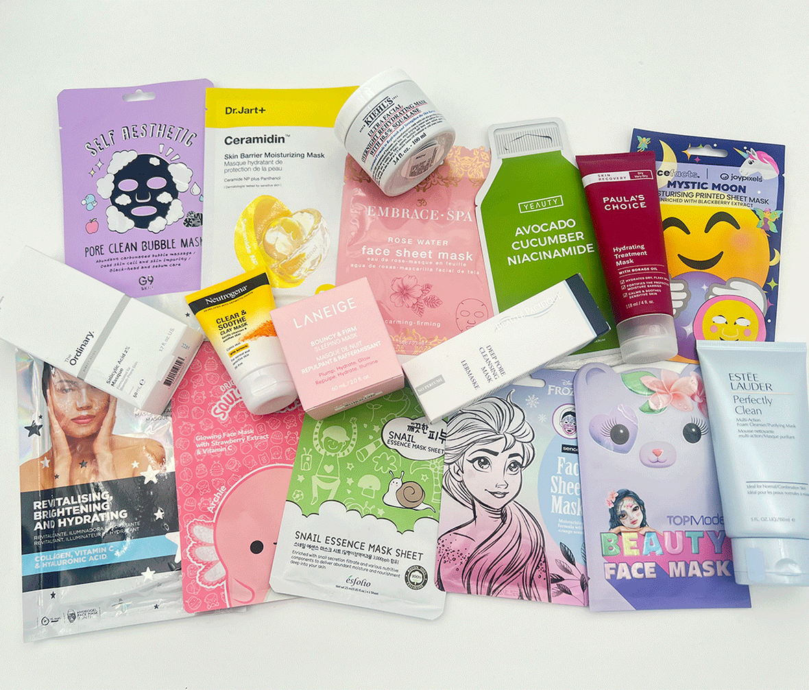 ansigtmasker med problematisk kemi