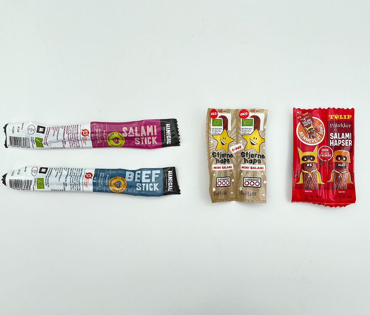 snackpølser uden nitrit