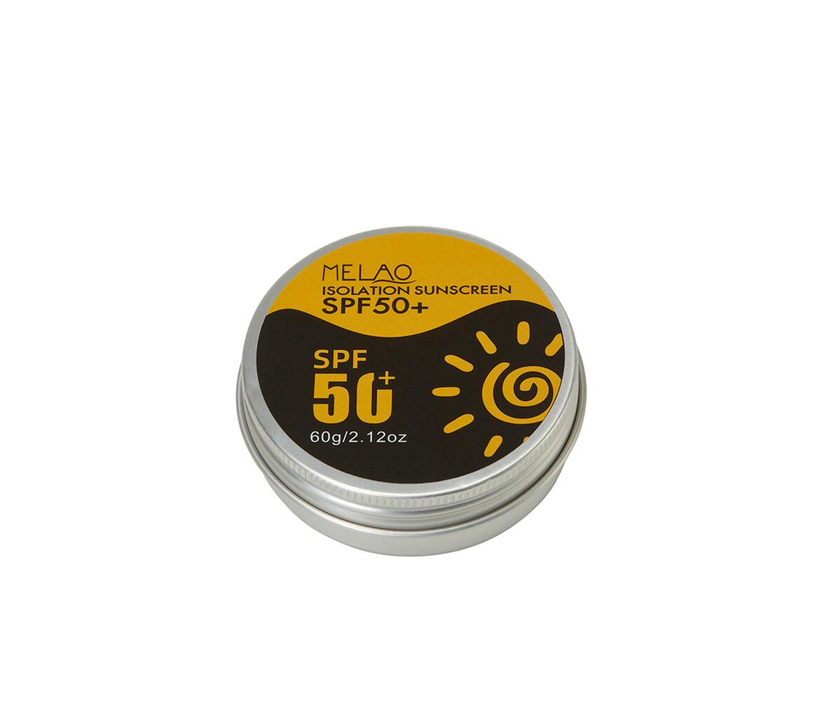 Solcremen ”MELAO isolation sunscreen” købt på Shein