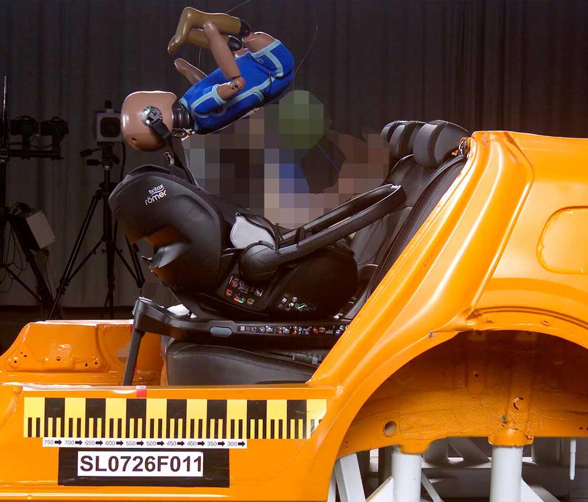 Britax Römer babysafe usikker autosyol