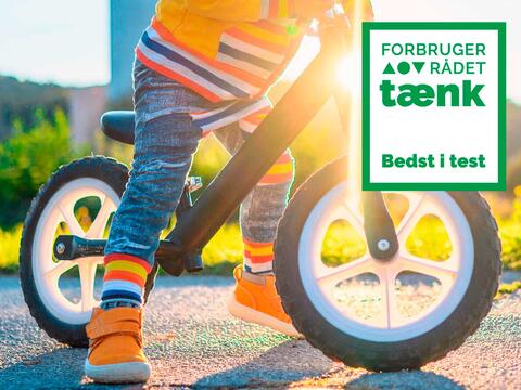 Løbecykler til børn - bedst i test
