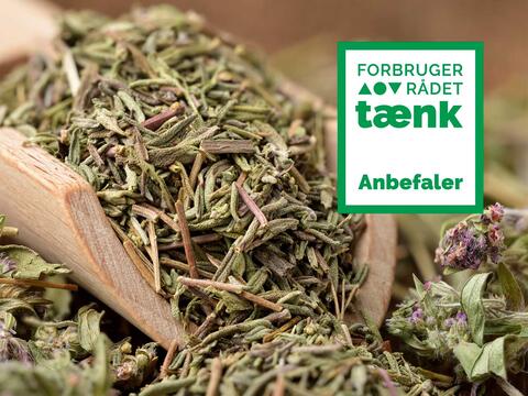 Denne timian er bedst i test - logo med Anbefaler