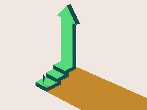 Illustration af investering