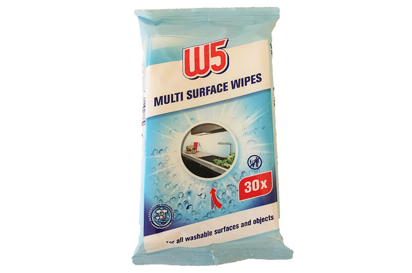 Test W5 multisurface wipes 30x Forbrugerrådet Tænk Vi tænker, før du handler