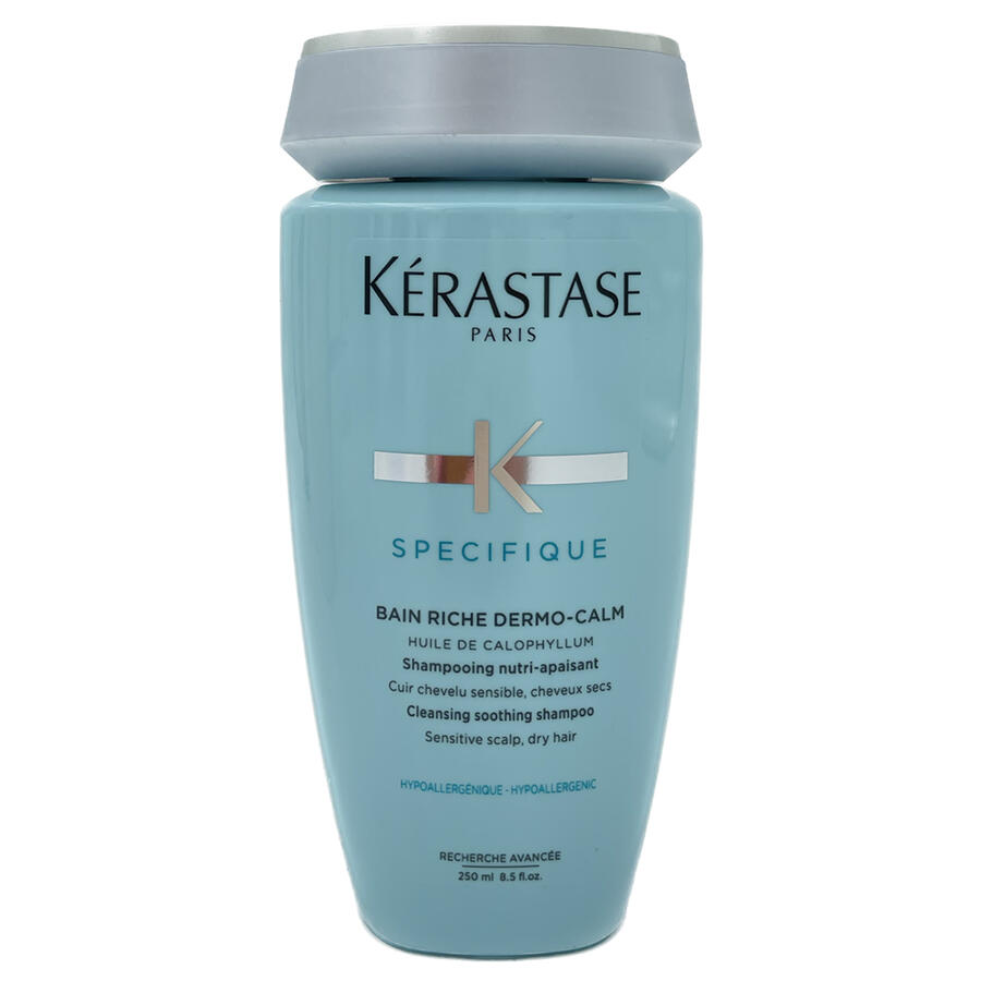 Kérastase Specifique Bain Riche Dermo-Calm Shampoo – 1000ml, Beruhigend, Alle Haartypen
