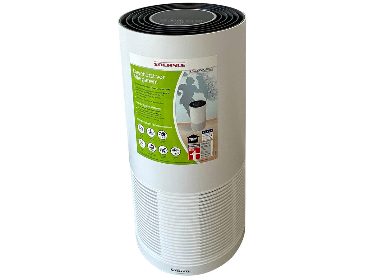Test Soehnle Airfresh Clean Connect 500 Forbrugerradet Taenk