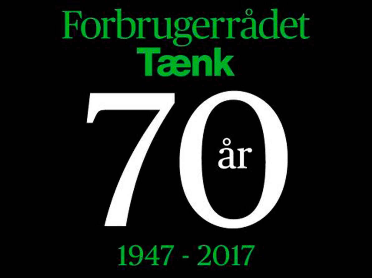 Jubilæums logo for 70år