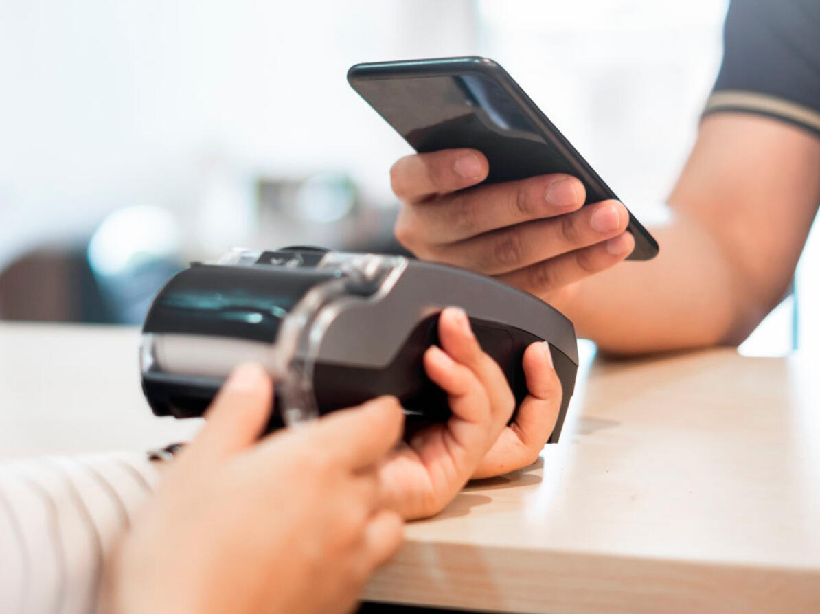 transaktion fra mobiltelefon