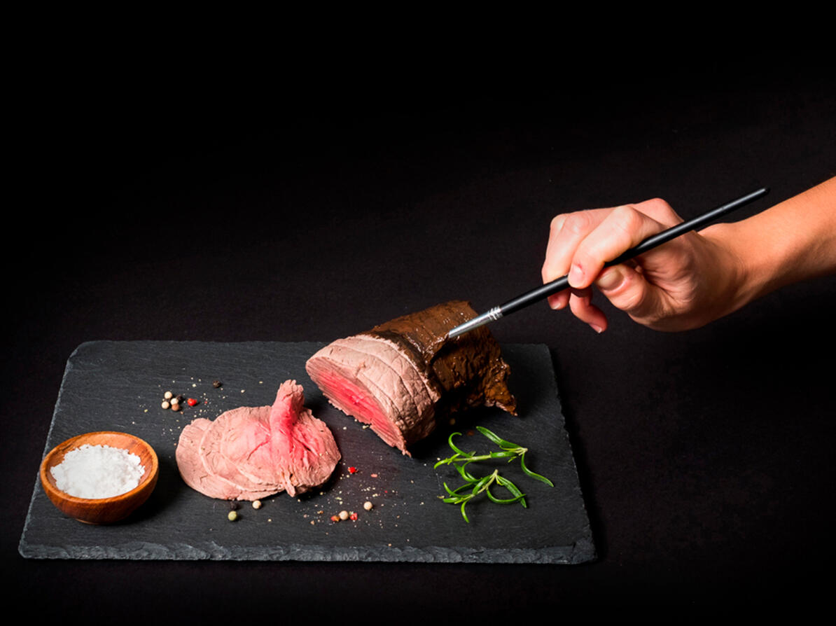 glaceret roastbeef