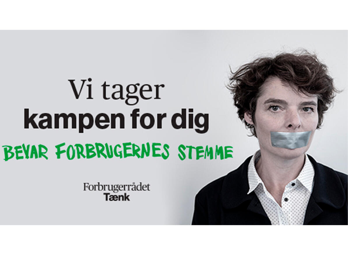 Vi tager kampen for dig bevar forbrugernes stemme