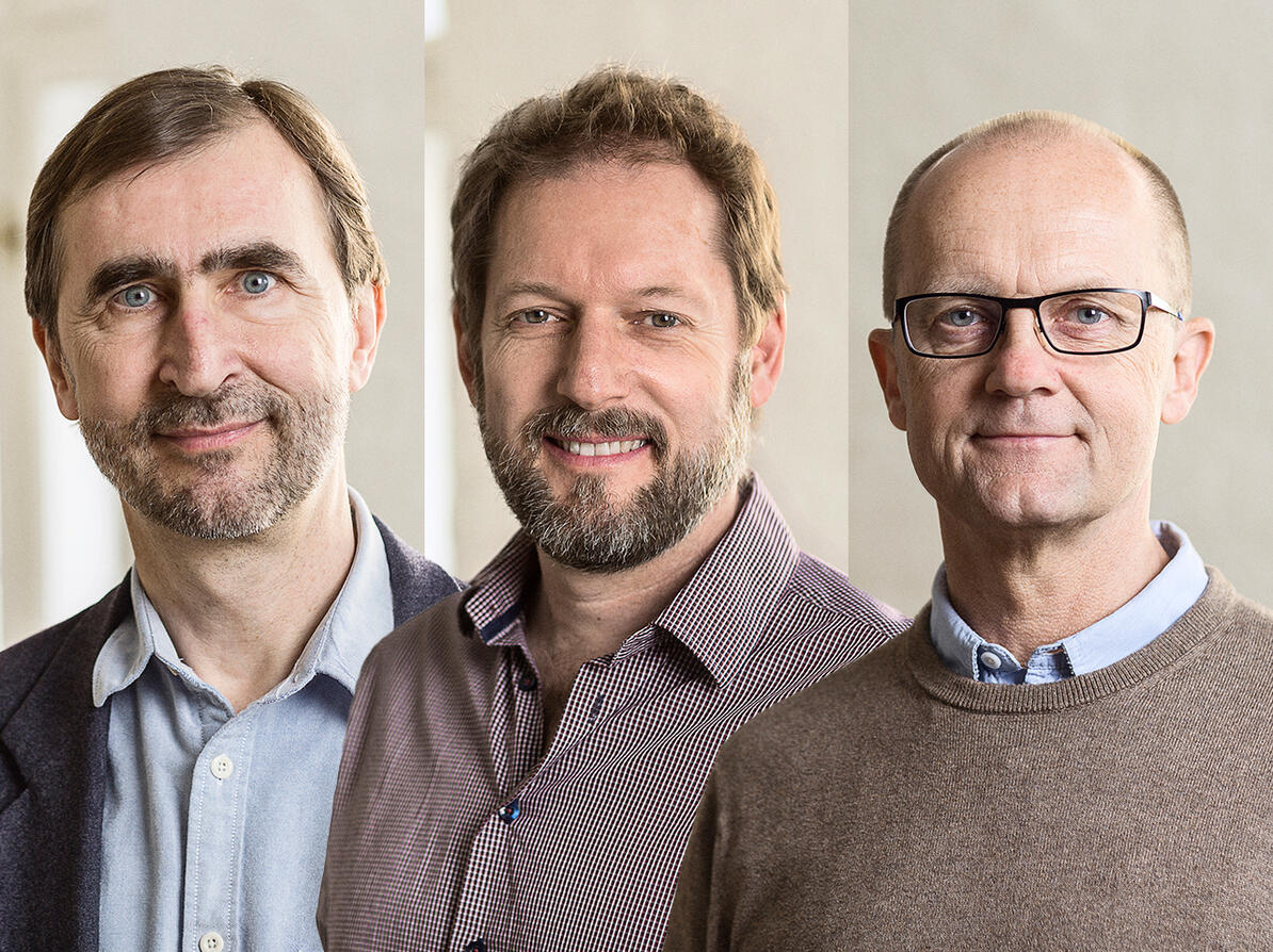Vagn Jelsøe, Martin Salamon og Morten Bruun Pedersen
