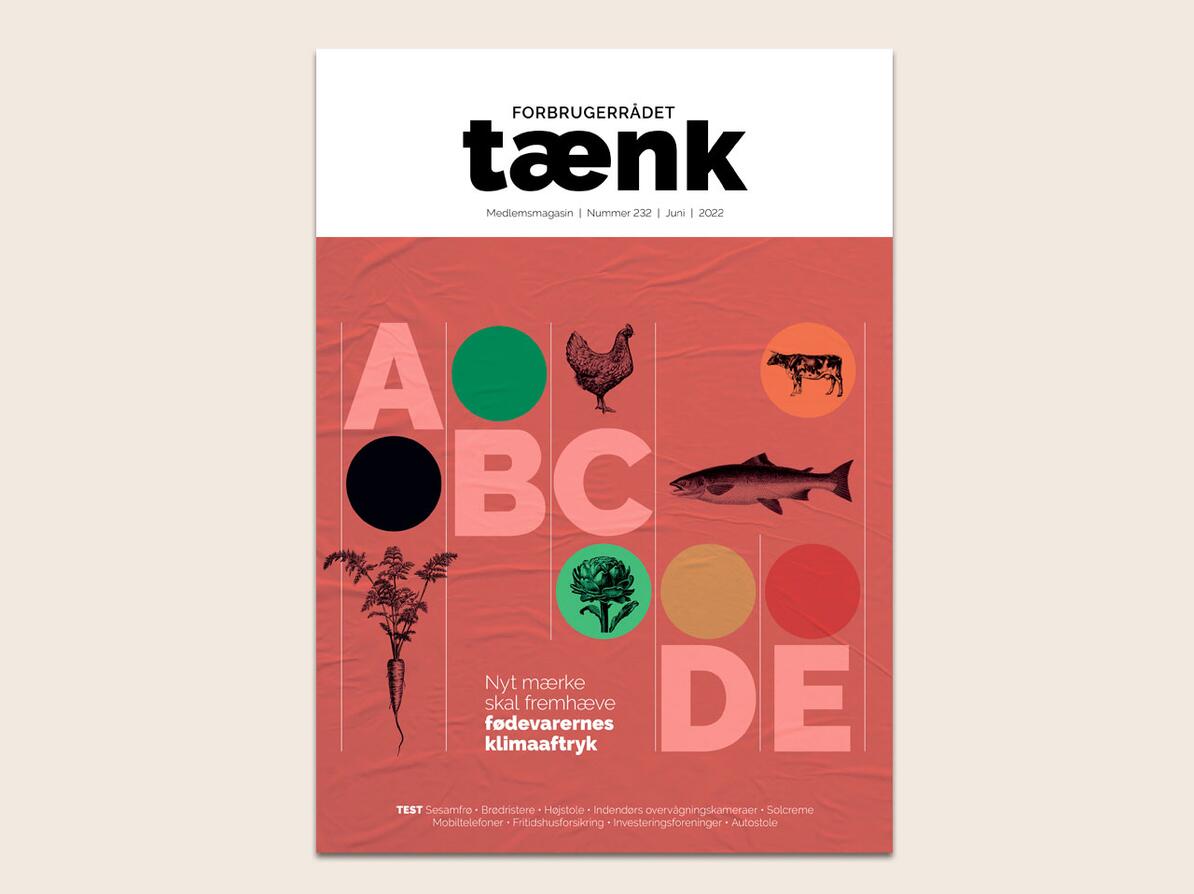 Forsiden af magasinet Forbrugerrådet Tænk juni 2022