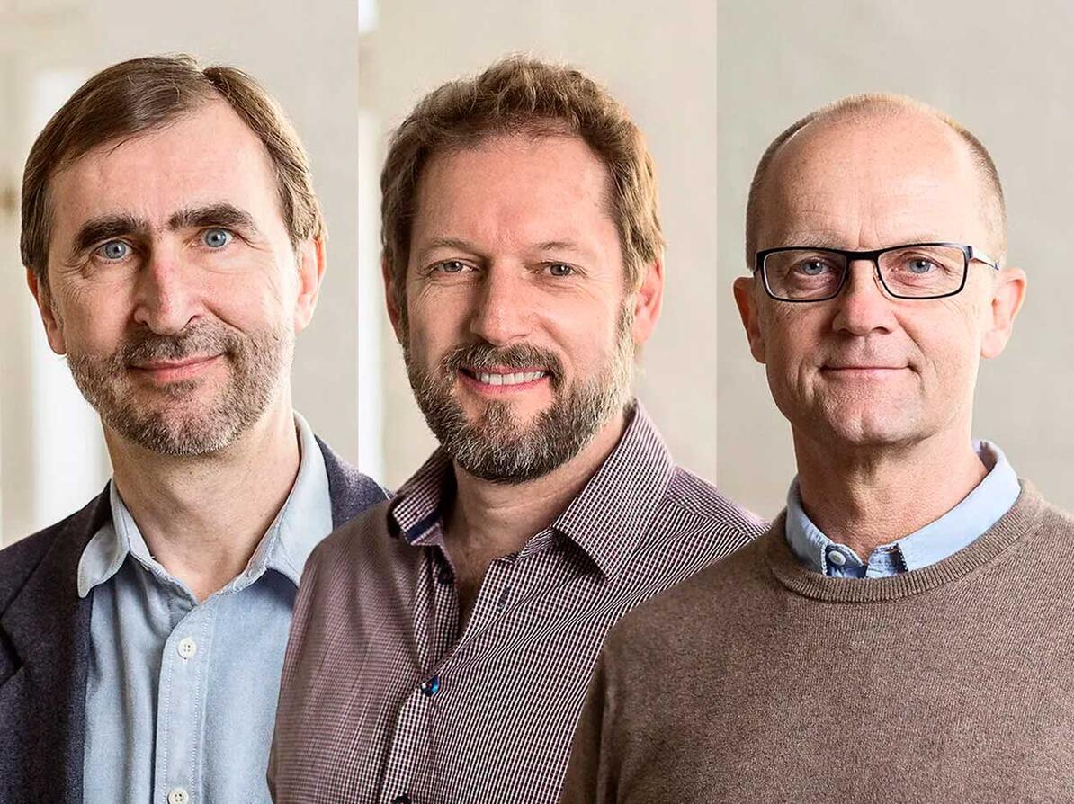 Forbrugerrådet Tænks eksperter Vagn Jelsøe, Martin Salamon og Morten Bruun Pedersen, der rådgiver om prisstigninger