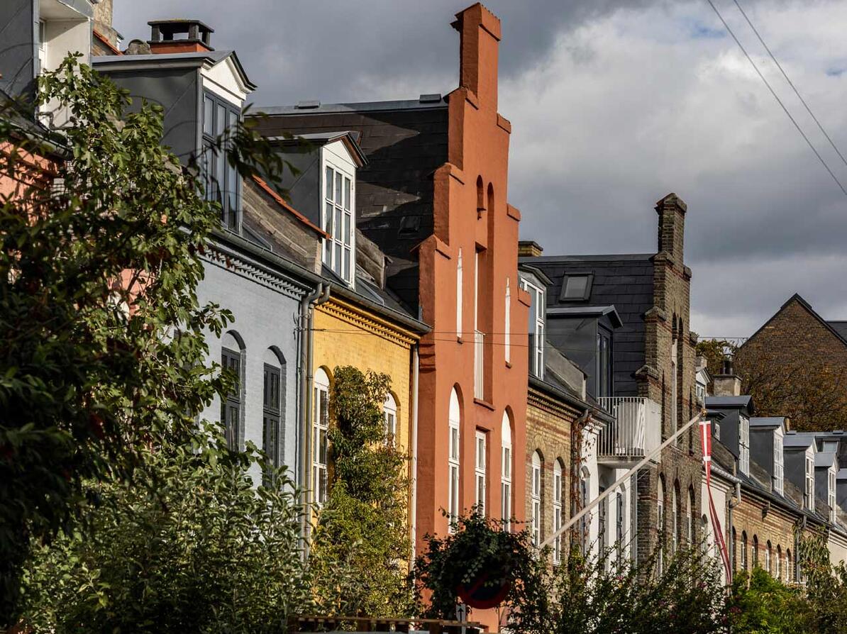 Huse på Østerbro i København