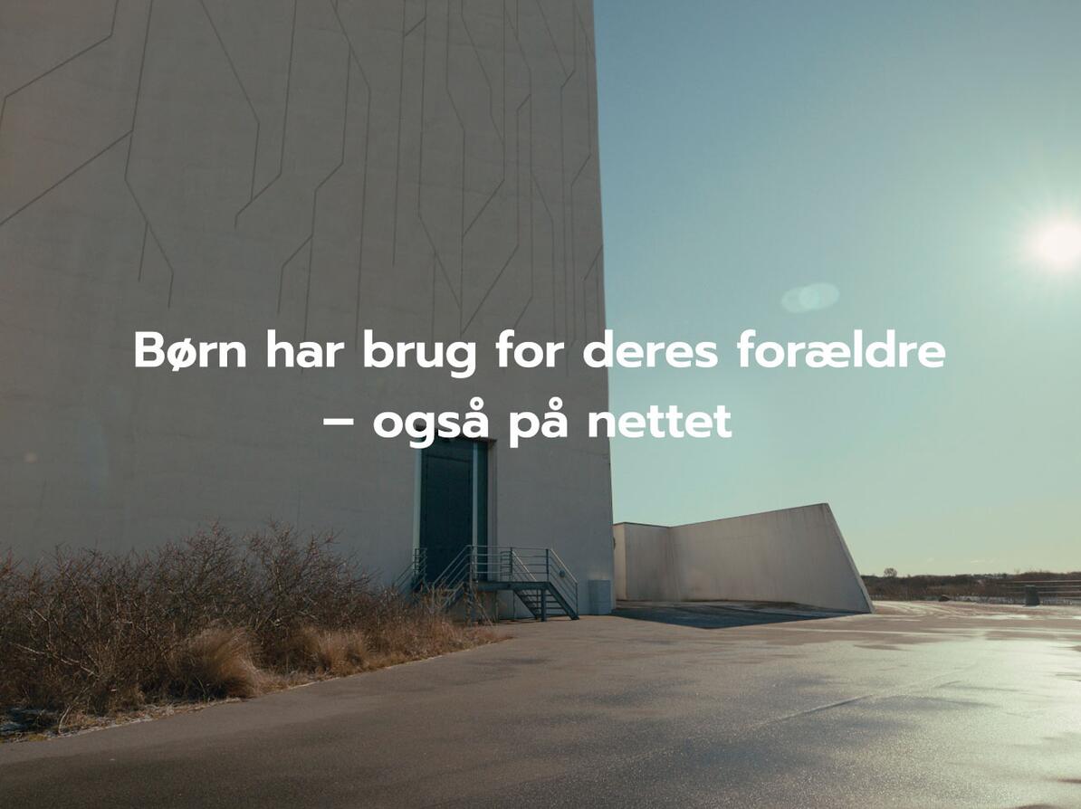 Billede af facaden til den blå planet