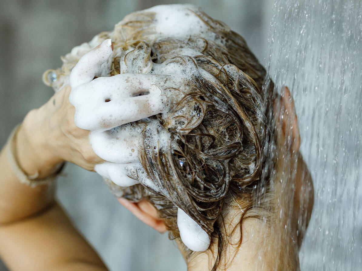 shampoo i hår