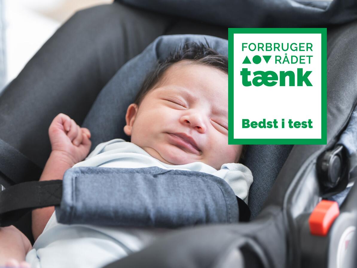 autostole til 0 - 15 mdr gamle babyer disse er Bedst i Test