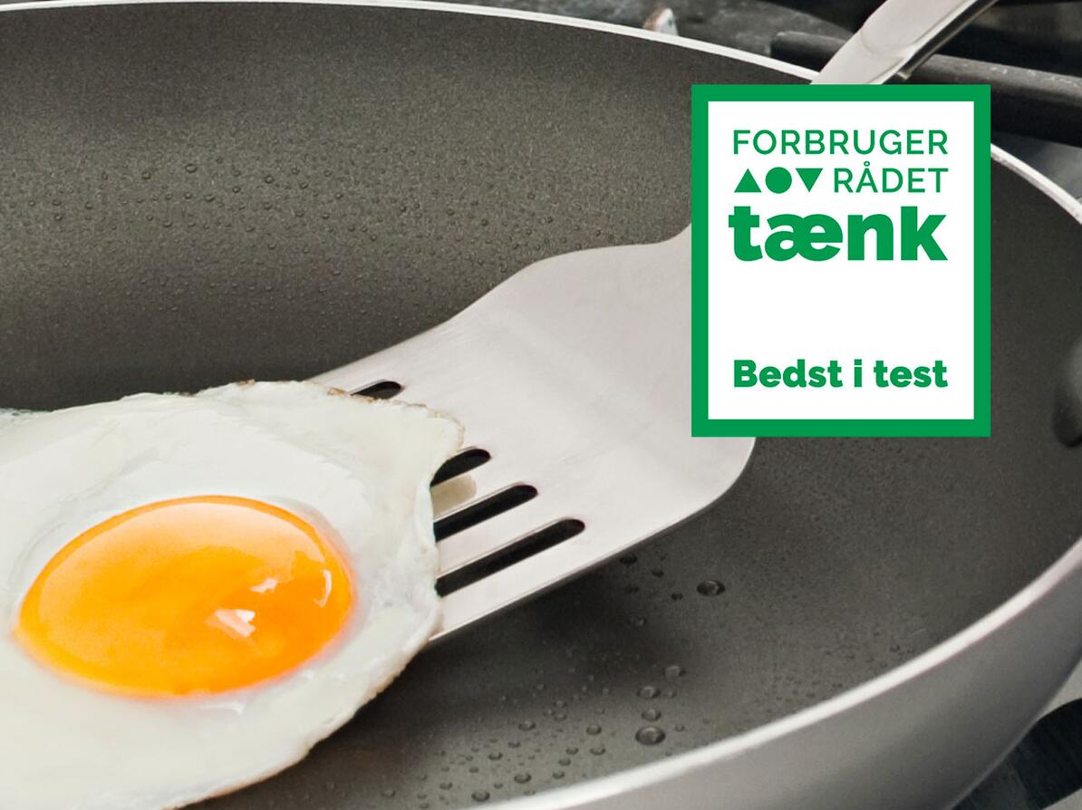 Disse stegepander med nonstick-belægning uden PFAs er Bedst i Test