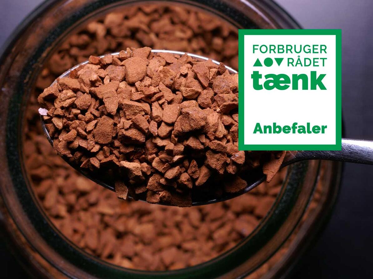 Disse instant kaffe er de bedste i test og får Anbefaler