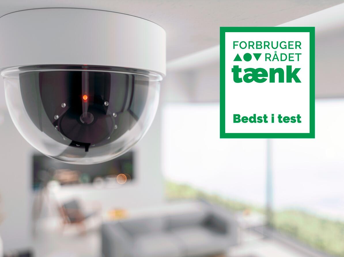 disse indendørs overvågningskamera er Bedst i Test