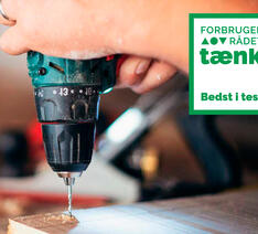 Forbrugerrådet Tænk bedst i test bore- og skruemaskiner