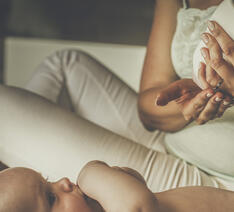 Babysalve pĂĄ baby