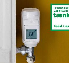 disse smart termostater er Bedst i test - billede med logo