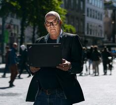 Thomas Peter Sørensen har skiftet Google ud med en mere privat browser