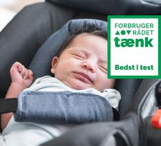 autostole til 0 - 15 mdr gamle babyer  disse er Bedst i Test