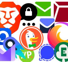 Privatlivsvenlige alternativer til browser, søgemaskine, mail og chatapps 