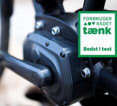 Disse elcykel motorer er Bedst i Test med logo