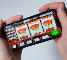Smartphone med casino spil