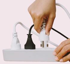 stikkontakter og ledninger