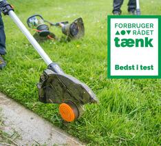 Test af græstrimmere