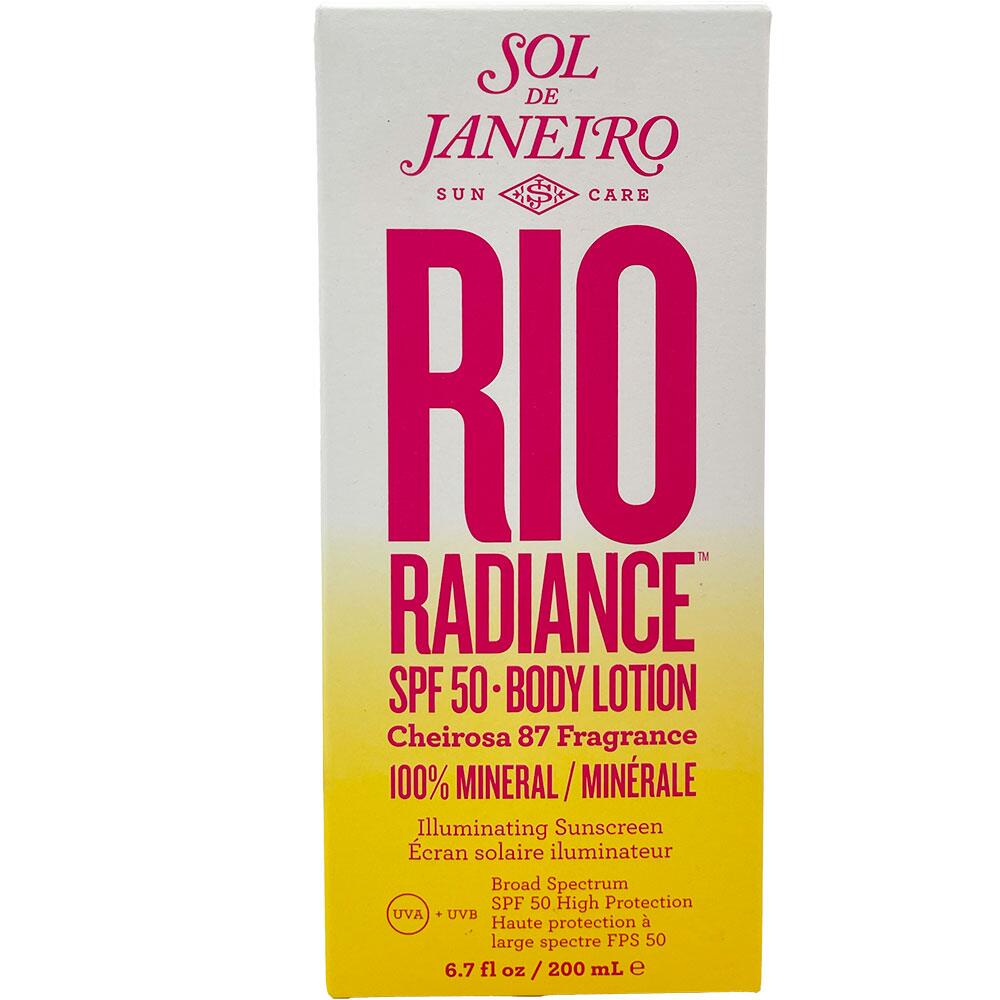 Rio Radiance body lotion SPF 50 Sol de Janeiro