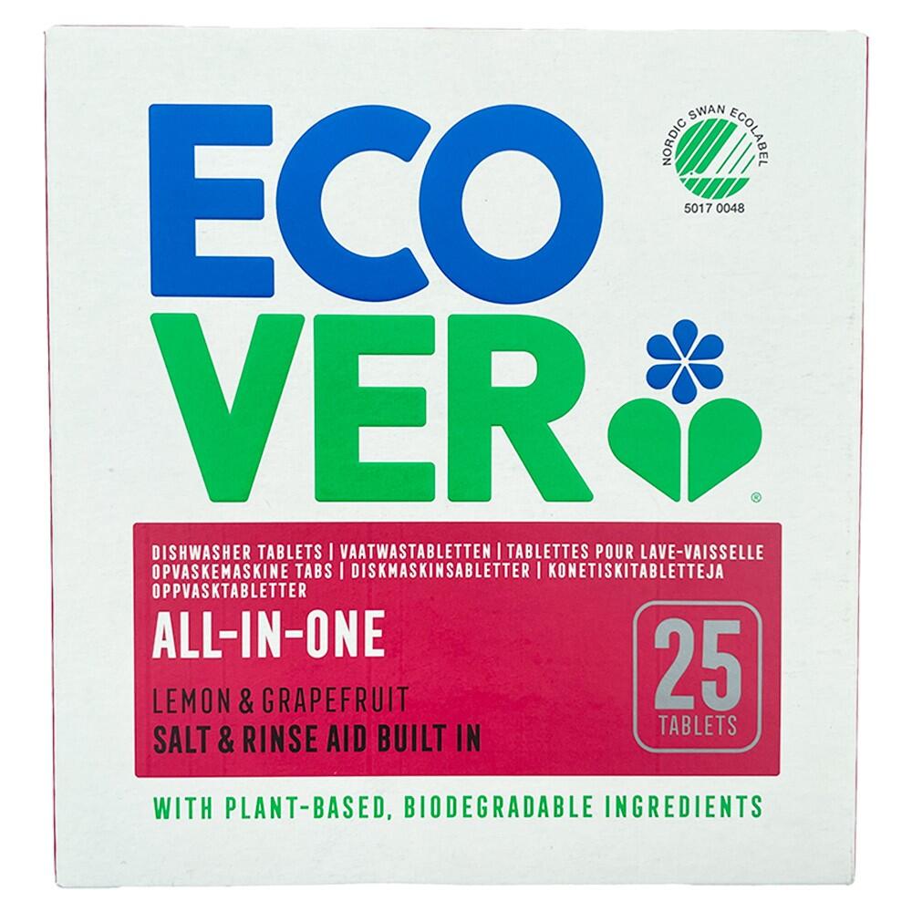 All-in-one opvaskemaskine tabs lemon & grapefruit Ecover
