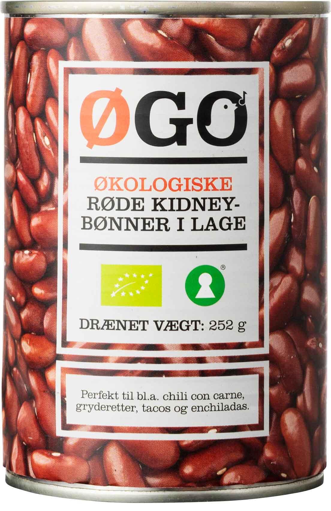 Økologiske Kidneybønner i lage Øgo