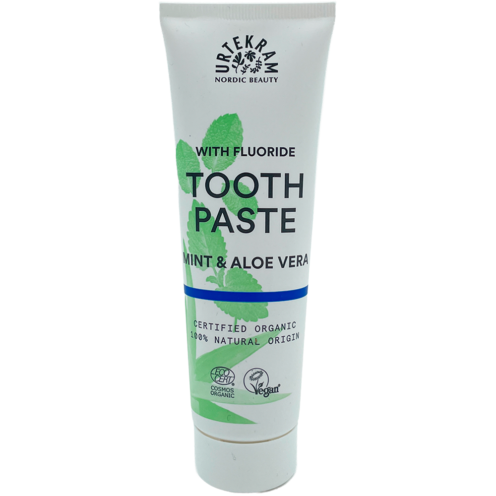Mint & aloe vera toothpaste Urtekram