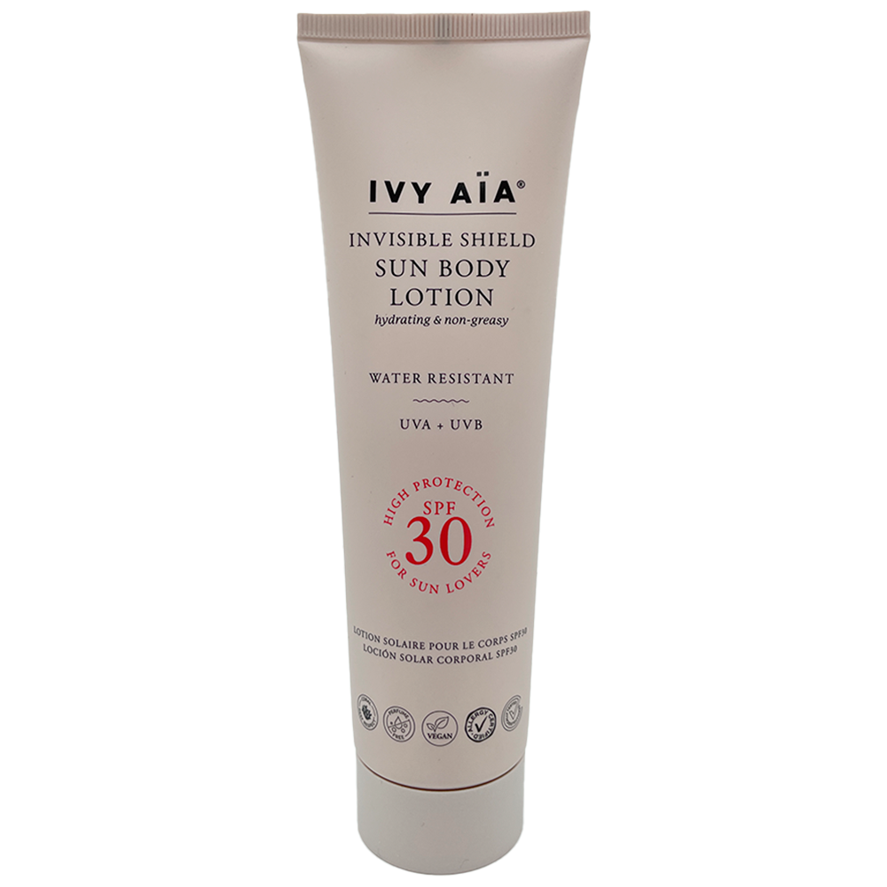 Invisible shield sun body lotion SPF 30 Ivy Aïa